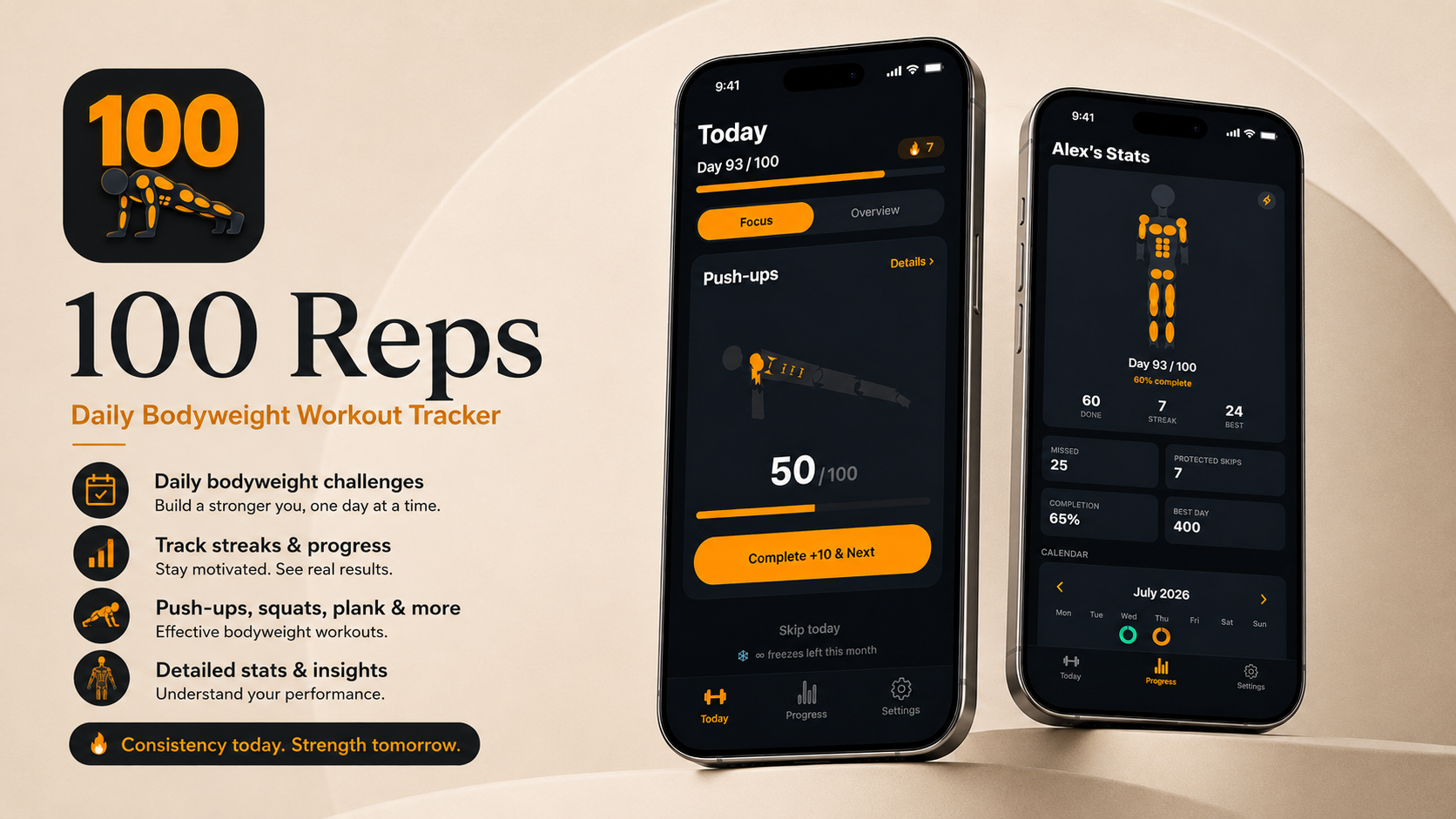 100 Reps