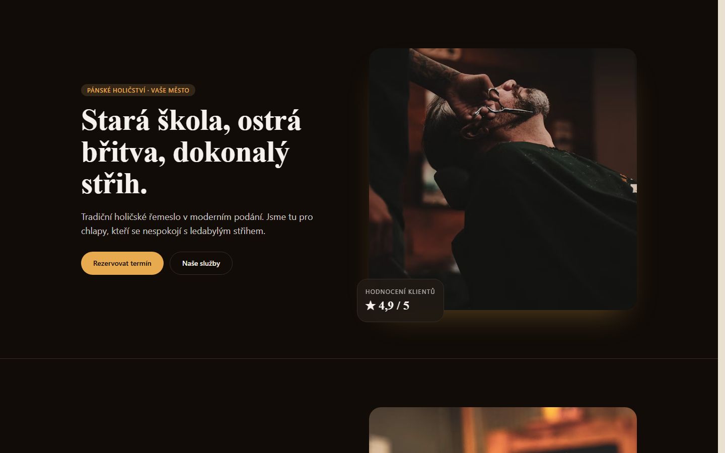 Stylový Barber Shop preview