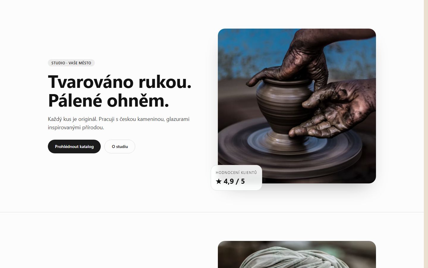 Produktový katalog preview