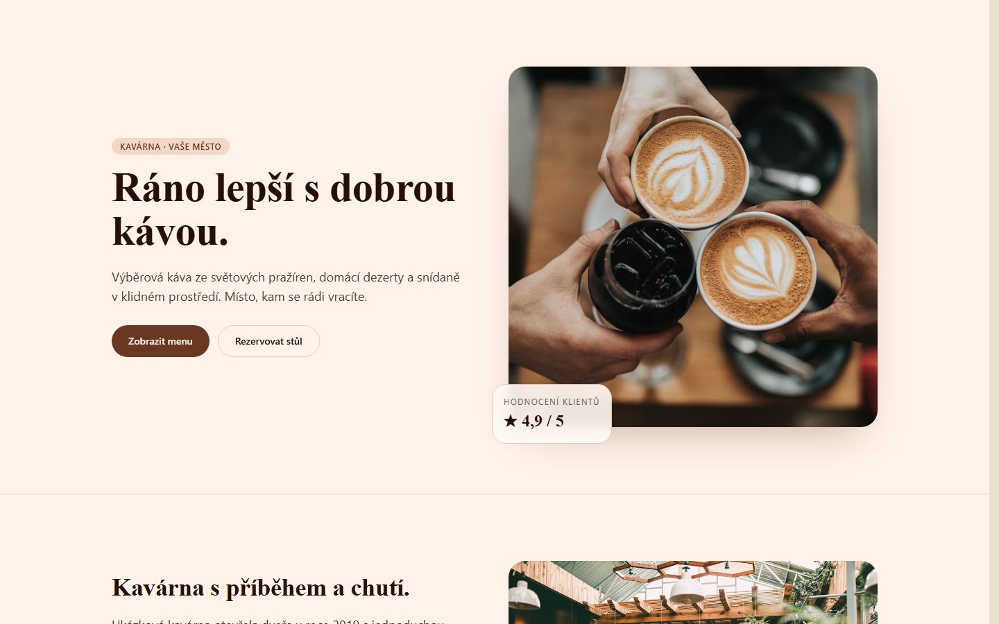 Kavárna nebo bistro preview