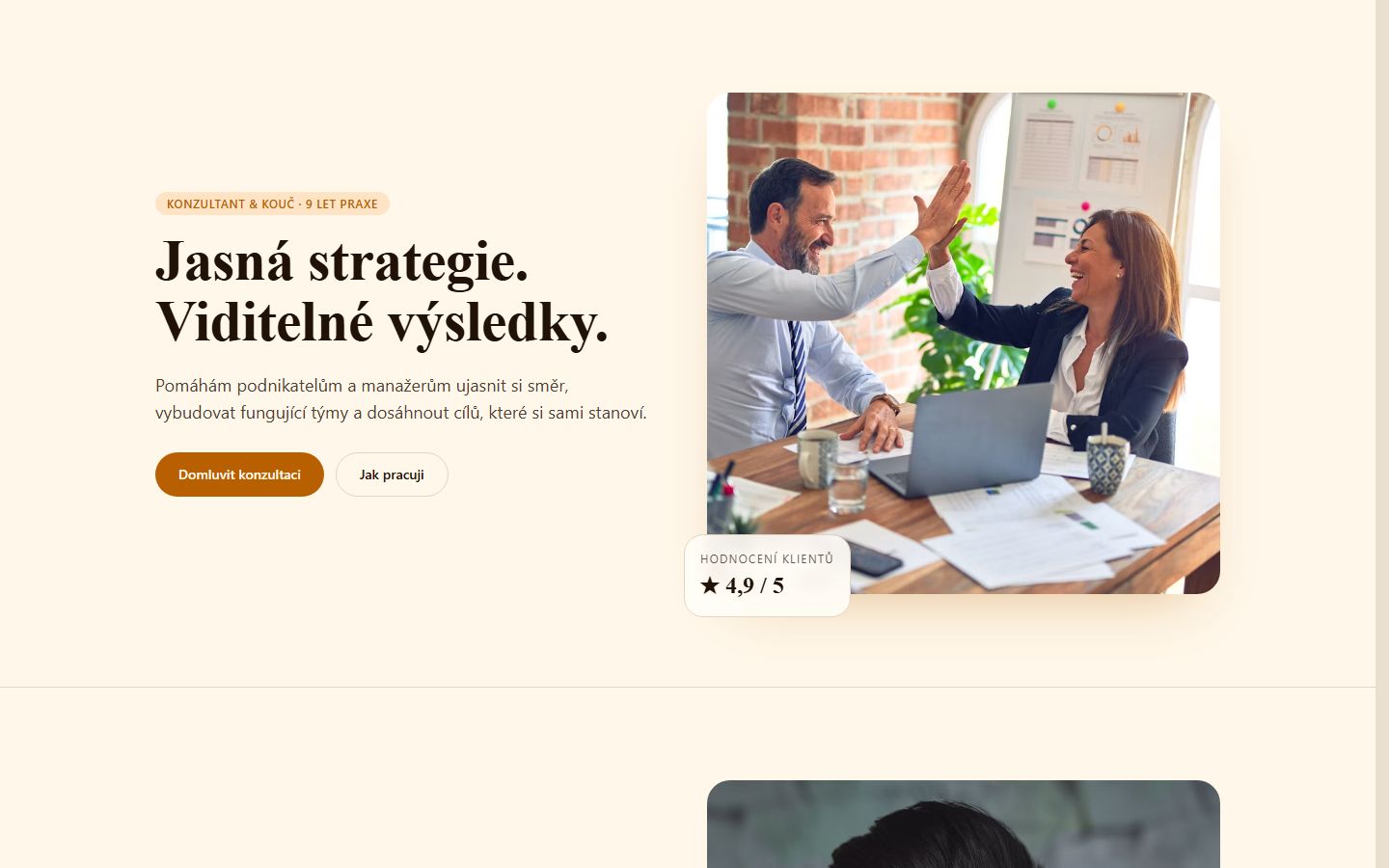 Konzultant nebo kouč preview