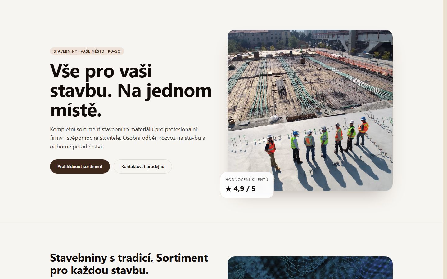 Stavebniny a stavební materiál preview
