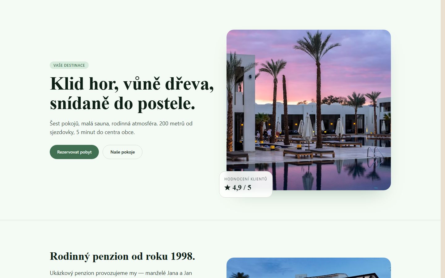 Penzion nebo apartmány preview